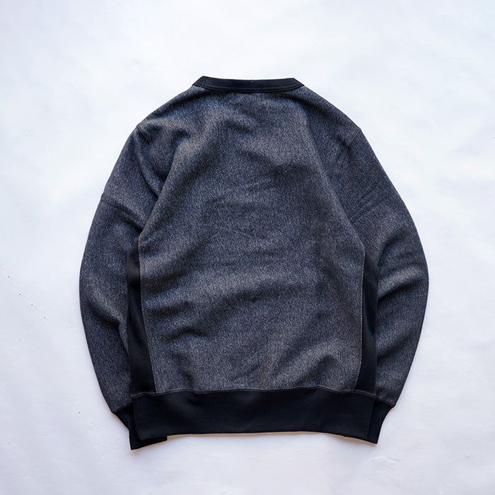 VICTORIA ATHLETICS REVERS-GRAIN CREW NECK COMBI