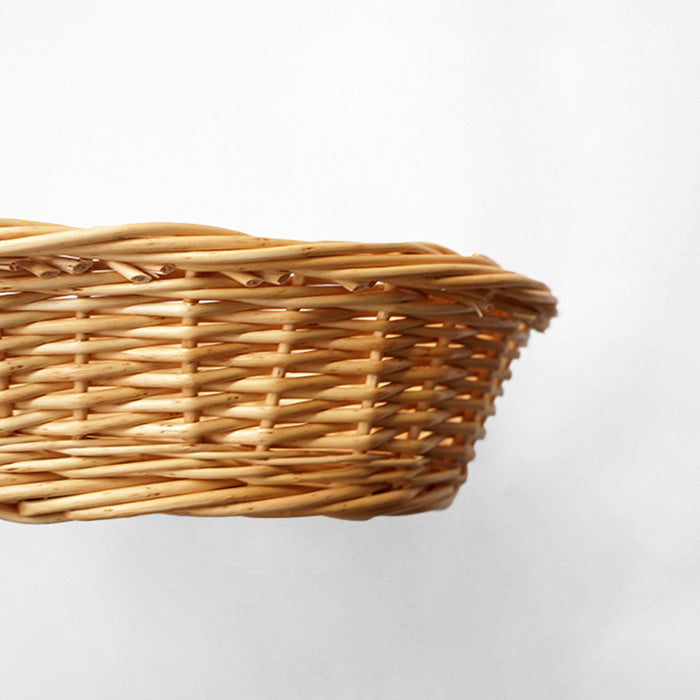VANNERIE DE VILLAINES Oval basket S