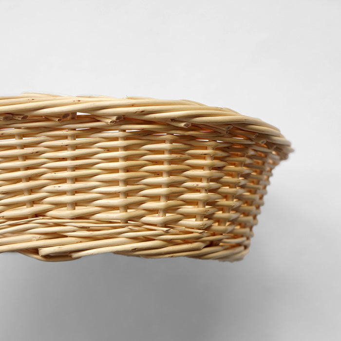 VANNERIE DE VILLAINES Oval basket L