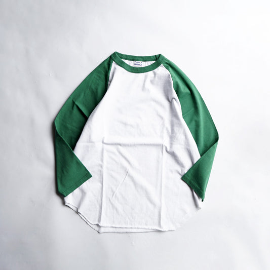 WALLA WALLA SPORT 3/4 BASEBALL TEE SOLID 2 TONE