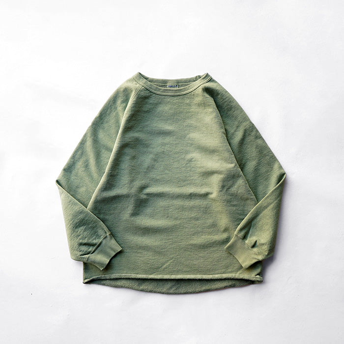 WALLA WALLA SPORT PIGMENT DYE 13oz CREW SWEAT SHIRT