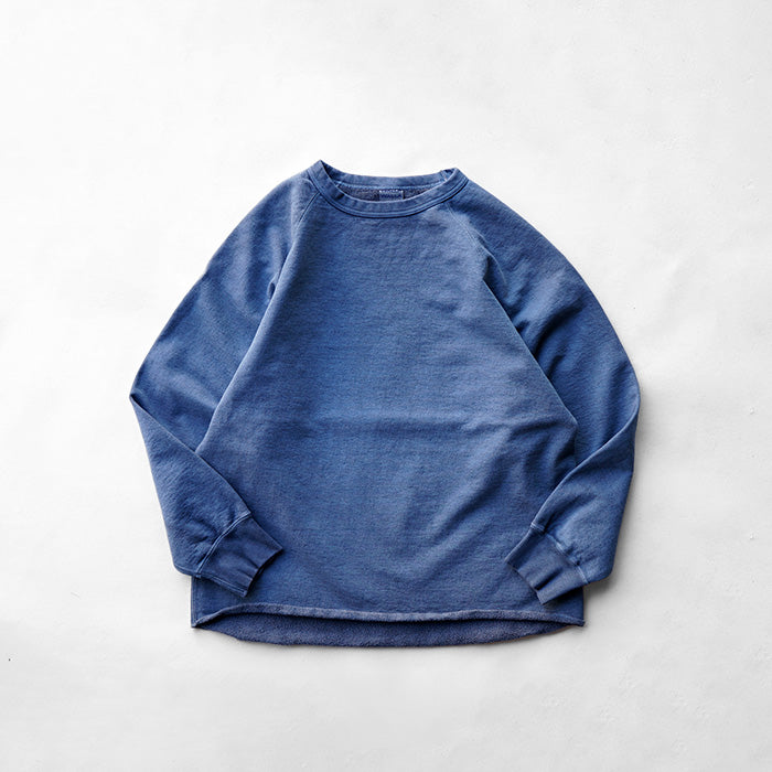 WALLA WALLA SPORT PIGMENT DYE 13oz CREW SWEAT SHIRT