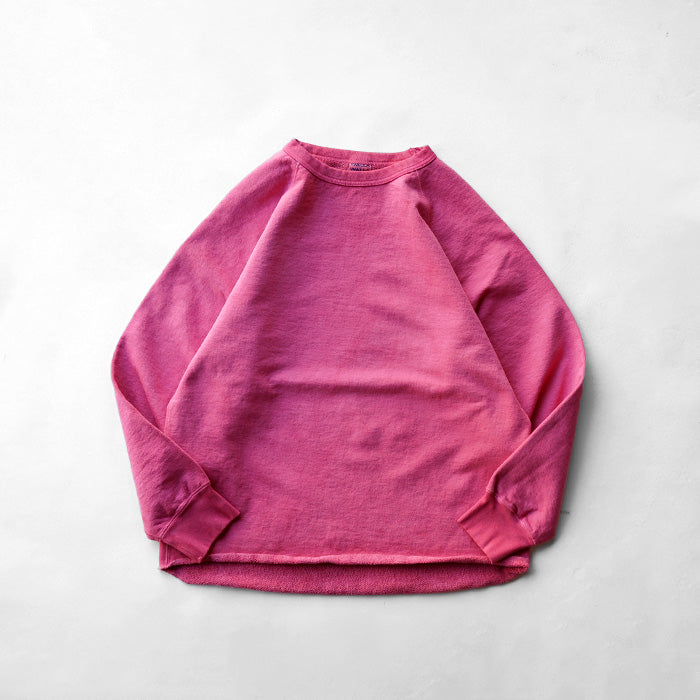 WALLA WALLA SPORT PIGMENT DYE 13oz CREW SWEAT SHIRT