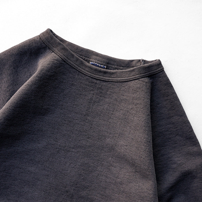 WALLA WALLA SPORT PIGMENT DYE 13oz CREW SWEAT SHIRT