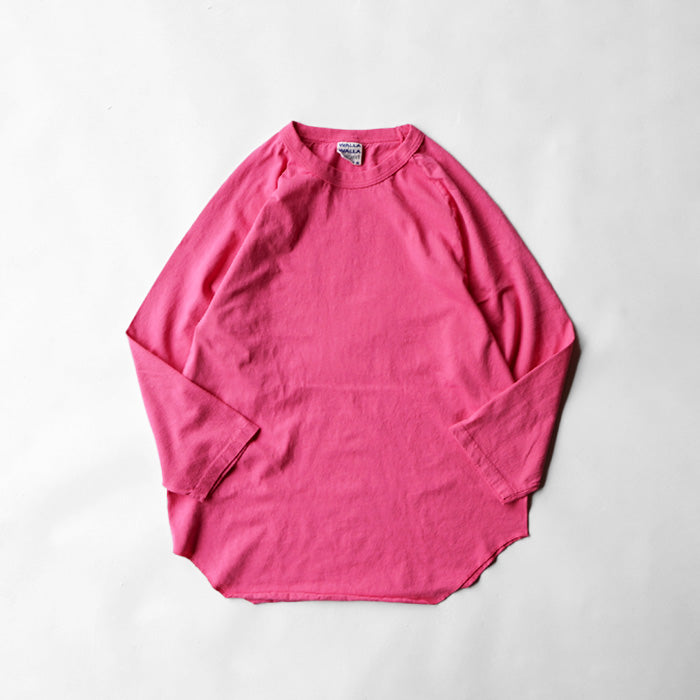 WALLA WALLA SPORT 3/4 BASEBALL TEE SOLID