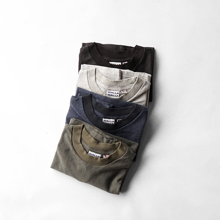 WALLA WALLA SPORT U.S. MADE JACQUARD STRIPE TEE