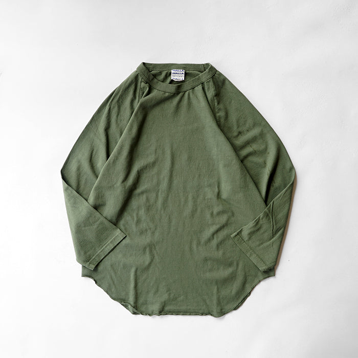 WALLA WALLA SPORT 3/4 BASEBALL TEE SOLID