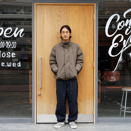 Si RIVERSIBLE DOWN BLOUSON