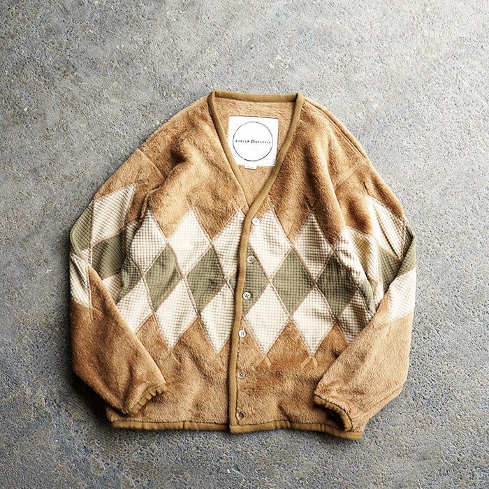 BURLAP OUTFITTER ARGYLE FLEECE CARDIGAN – CONNECT/S