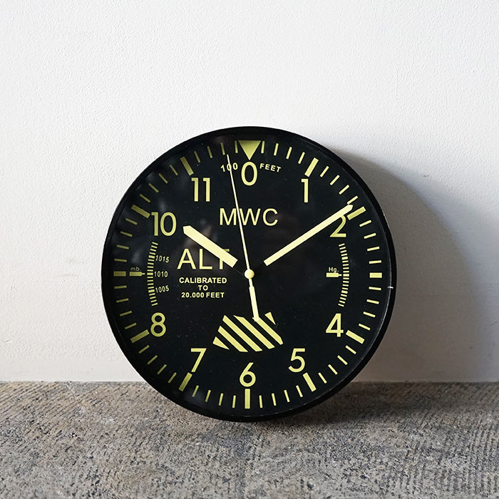 MWC Limited Edition Altimeter Wall Clock