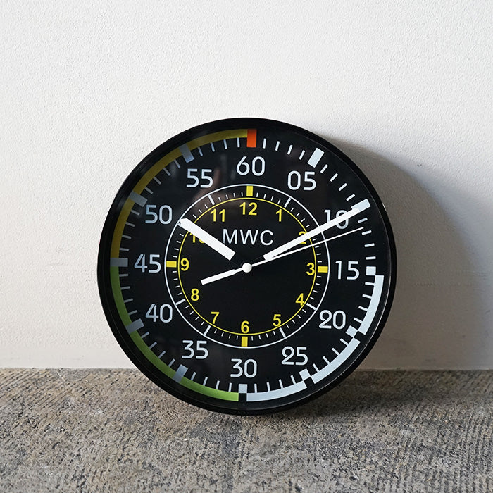 MWC Aircraft Instrument Airspeed Indicator Wall Clock