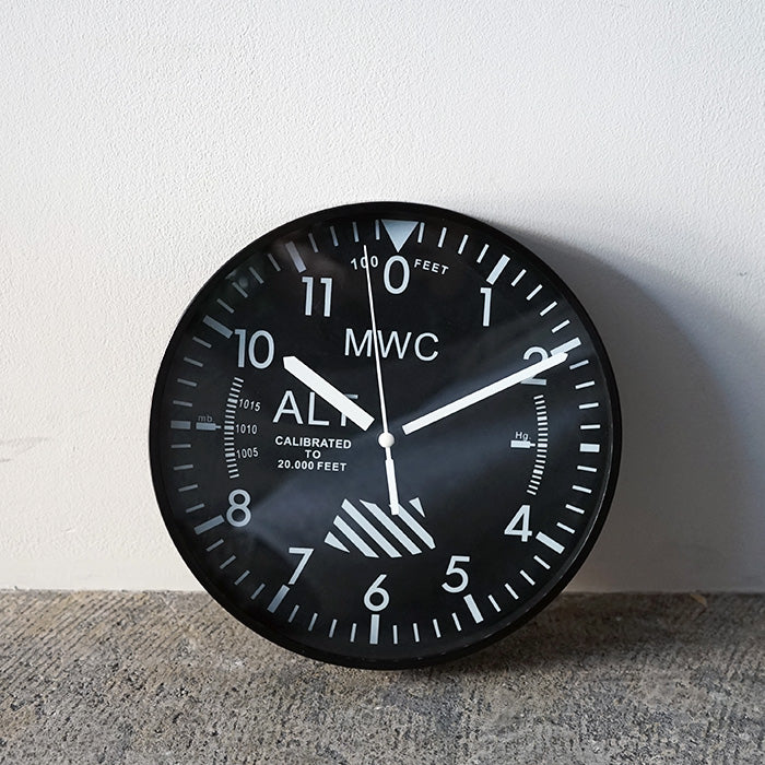 MWC Altimeter Wall Clock