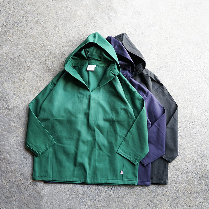 NEWLYN SMOCKS NEW HOODED SMOCK”TWILL”