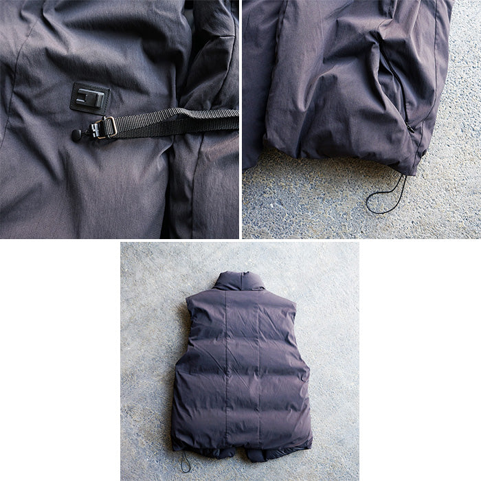 Si PUFFER DOWN VEST products by TAION