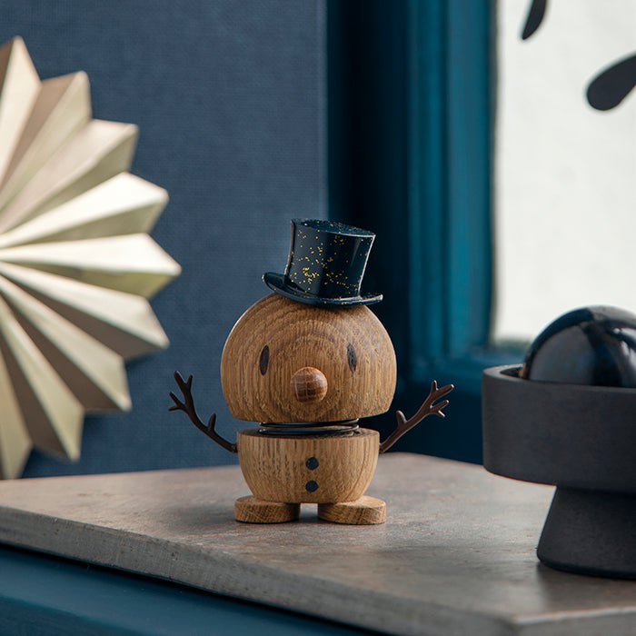 Hoptimist　Wood Snowman S