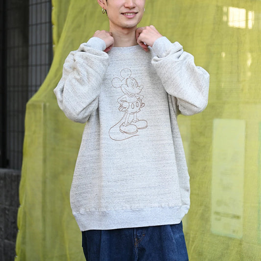 UNDYED MICKEY SWEAT CREW