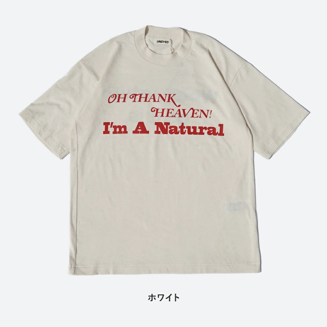 UNDYED STANDARD 30/PV PT-T (I'm Natural)