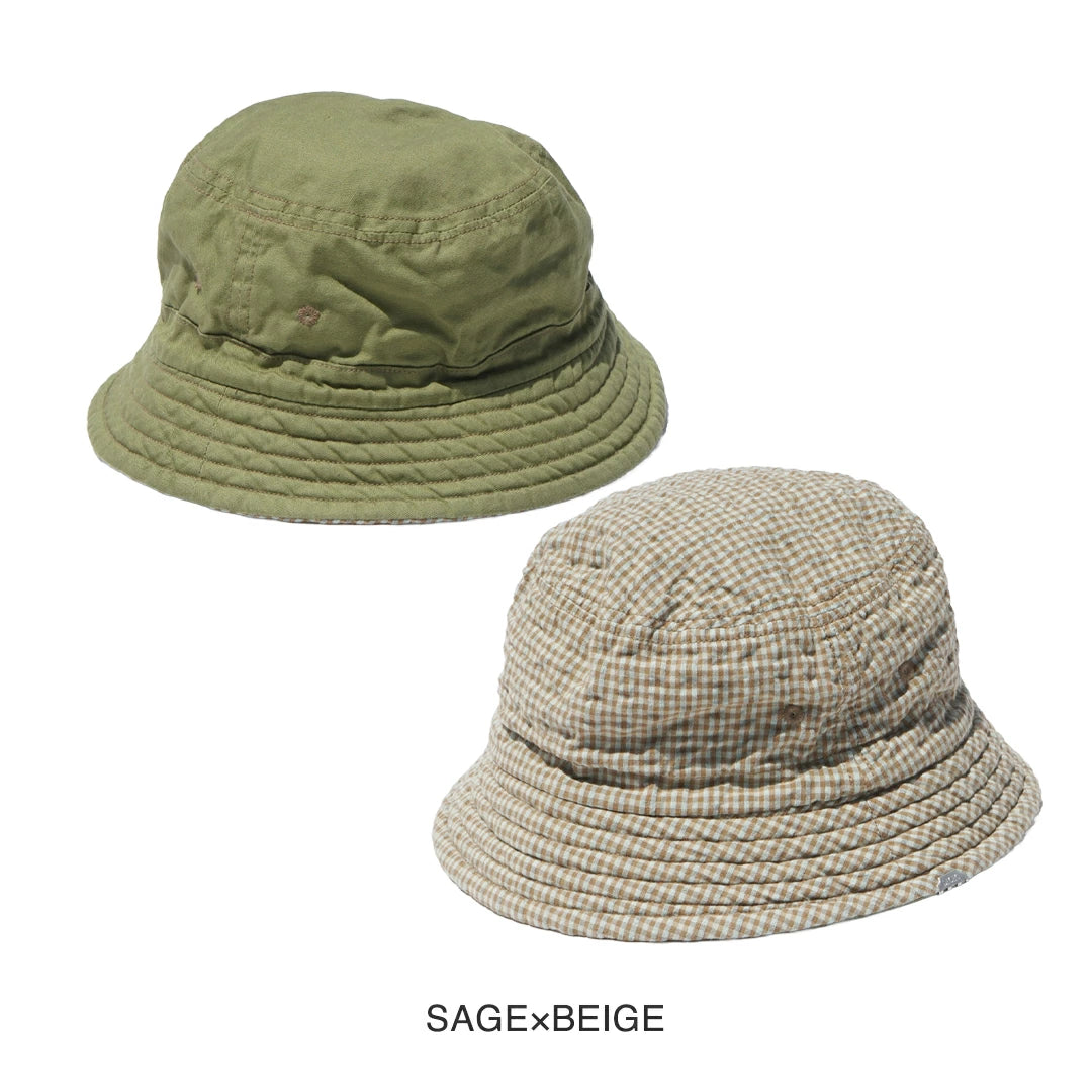 DECHO CHECK REVERSIBLE BUCKET HAT