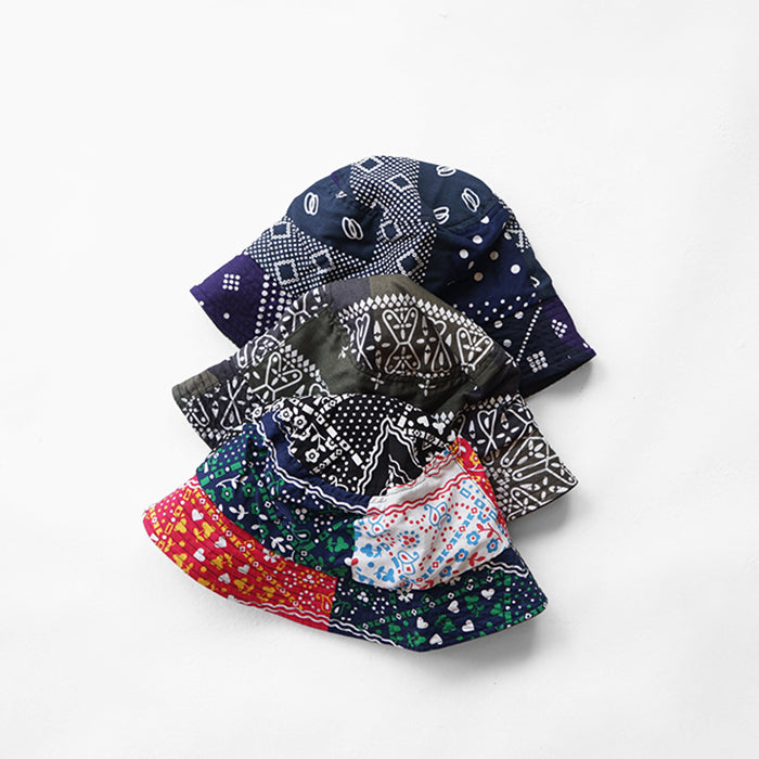 redad and fluffy　BANDANA BASKET HAT