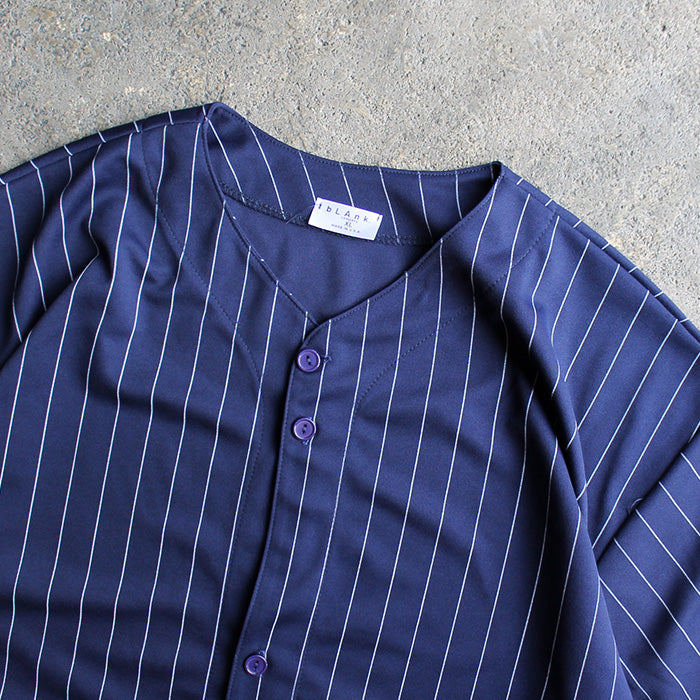 bLAnk COMPANY　Baseball Jersey -STRIPE