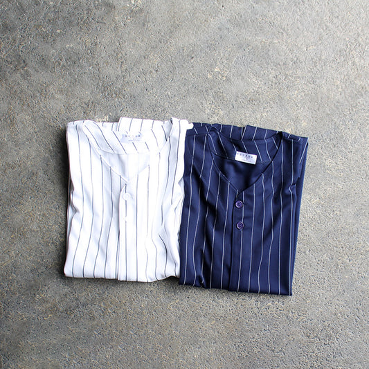 bLAnk COMPANY　Baseball Jersey -STRIPE