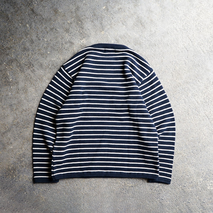 MADE IN USA BINGHAMTON KNITTING COMPANY ボーダーコットンニット-