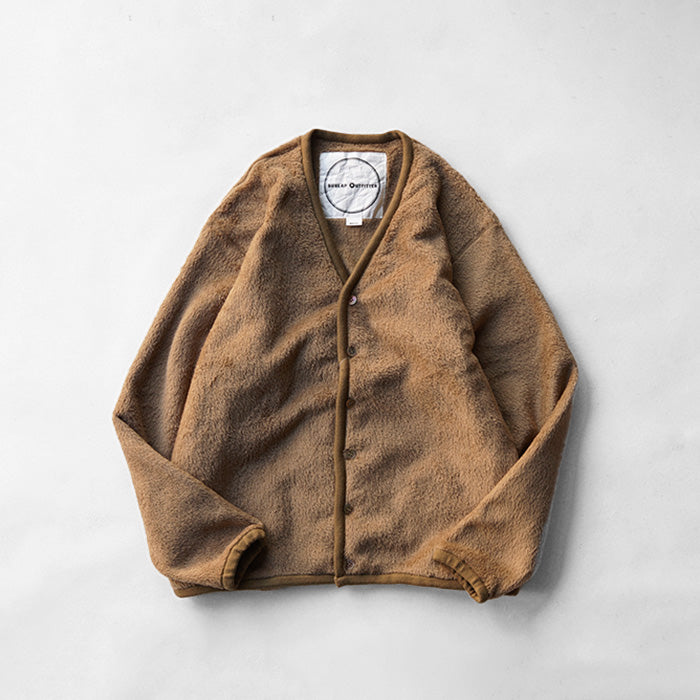 BURLAP OUTFITTER　SOLID FLEECE CARDIGAN