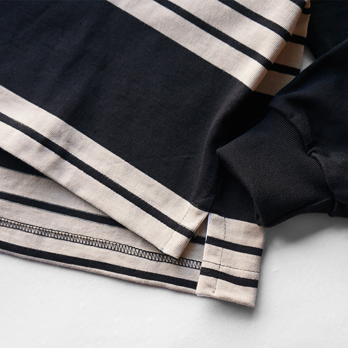 BRICK SPORTSWEAR　CLASSIC RUGBY JERSEY -STRIPE