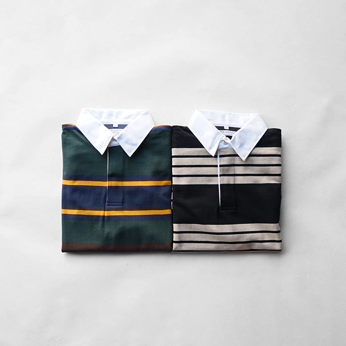 BRICK SPORTSWEAR　CLASSIC RUGBY JERSEY -STRIPE
