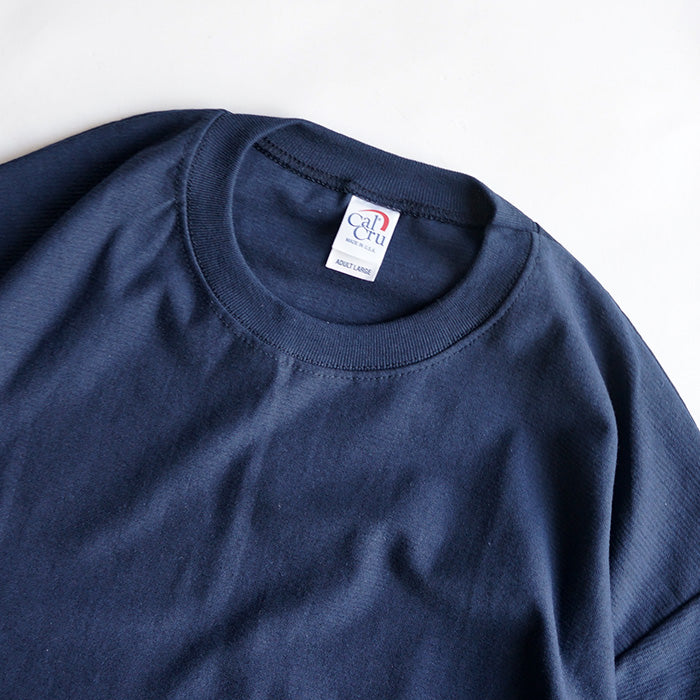 CAL CRU　7OZ S/S RIDGE TEE