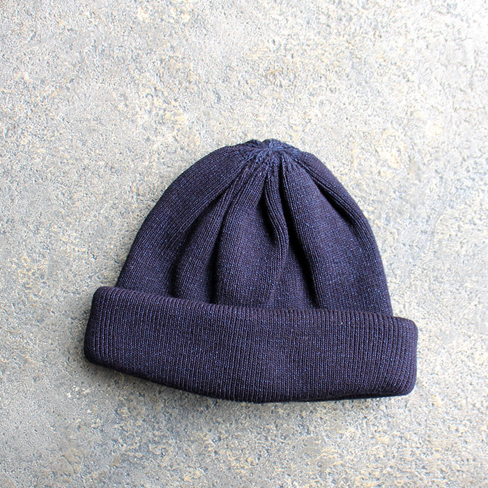 CONNECT/S　COTTON W WATCHCAP -INDIGO