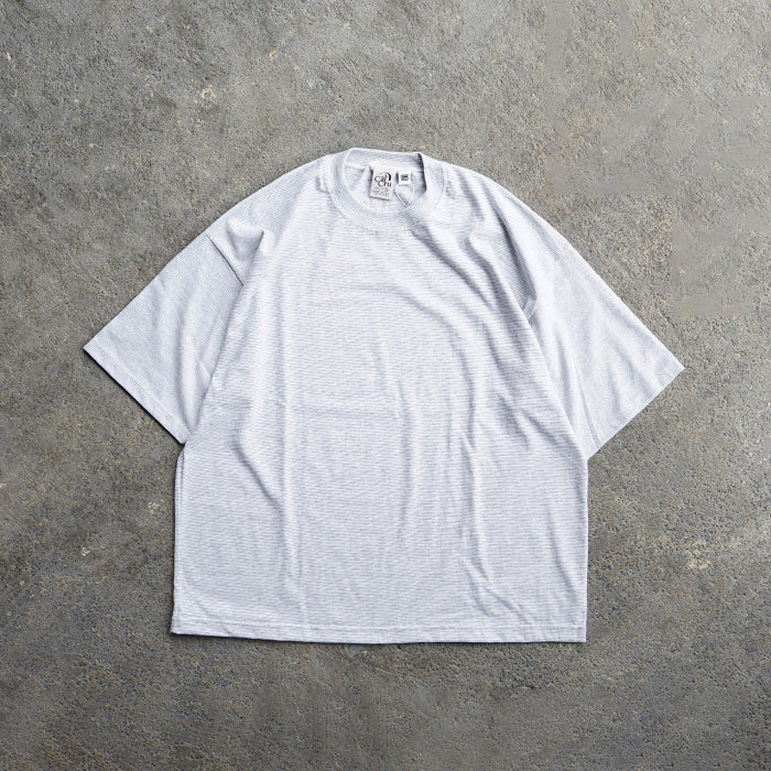 CONNECT/S　BIG S/S STRIPE TEE