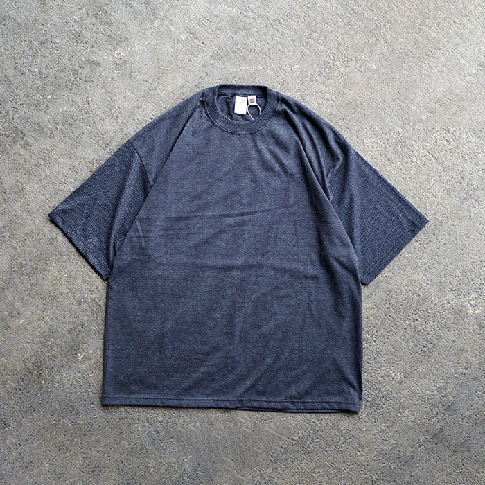 CONNECT/S　BIG S/S STRIPE TEE