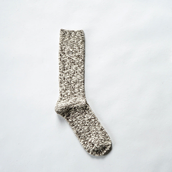 CONNECT/S　LIGHT WEIGHT SLUB CREW SOCKS