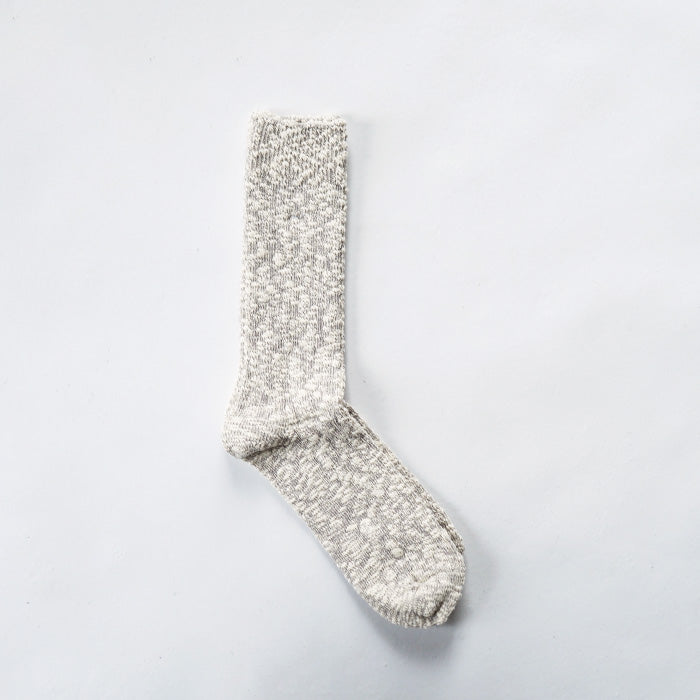 CONNECT/S　LIGHT WEIGHT SLUB CREW SOCKS