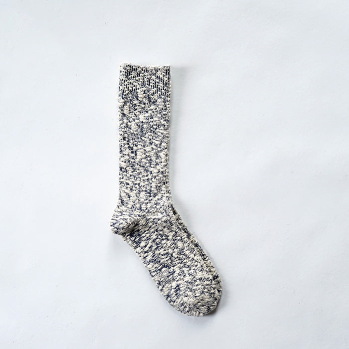 CONNECT/S　LIGHT WEIGHT SLUB CREW SOCKS