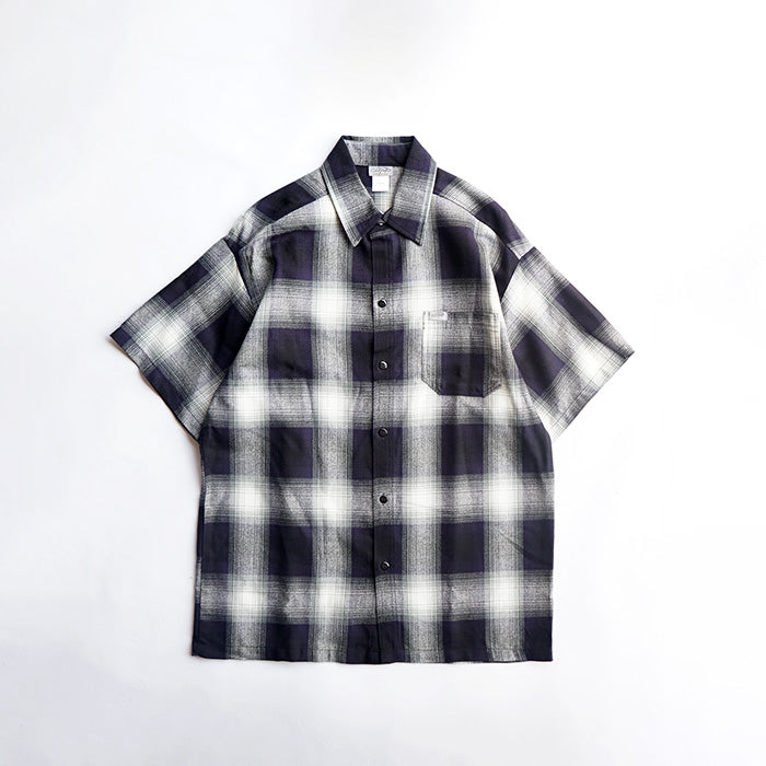 CalTop　OMBRE CHECK S/S SHIRTS