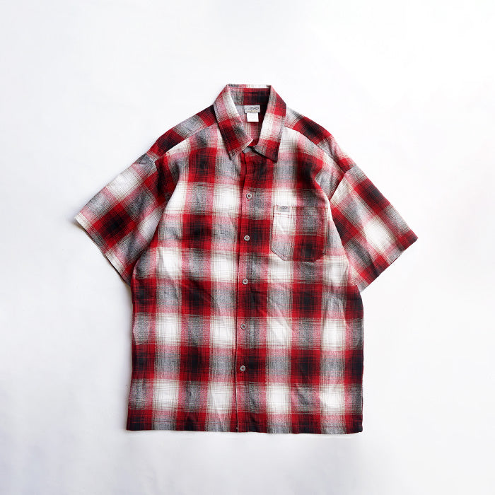 CalTop　OMBRE CHECK S/S SHIRTS