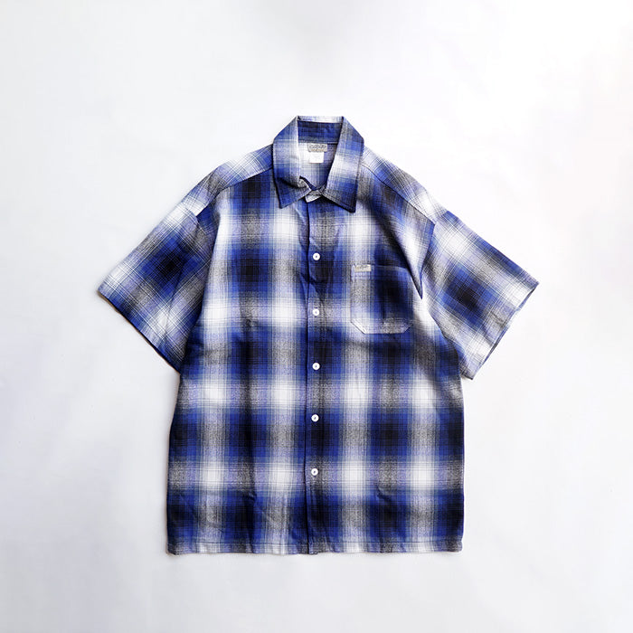 CalTop　OMBRE CHECK S/S SHIRTS