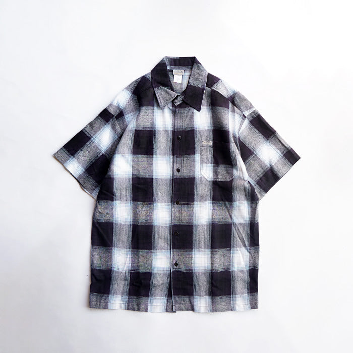 CalTop　OMBRE CHECK S/S SHIRTS