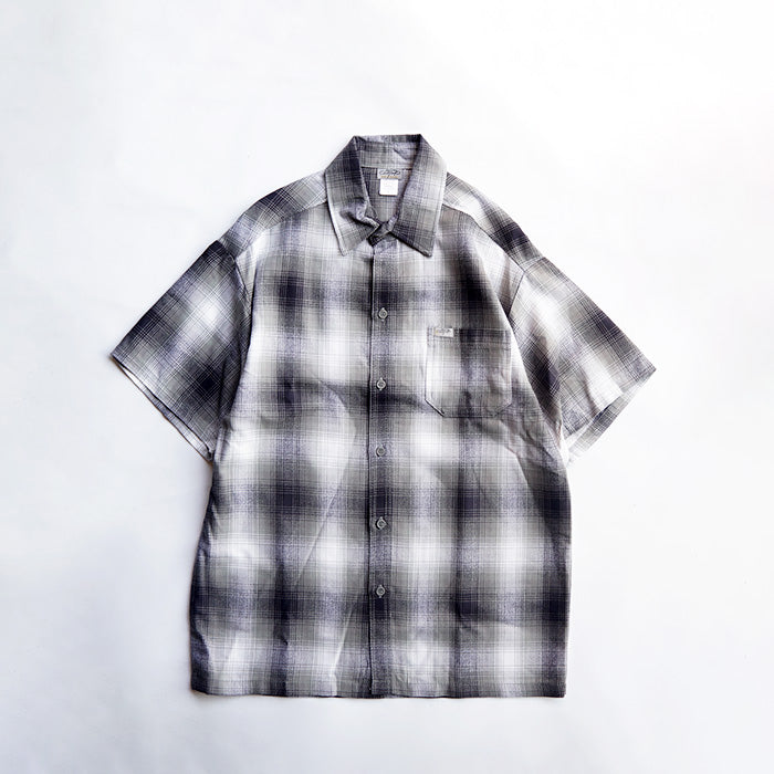 CalTop　OMBRE CHECK S/S SHIRTS