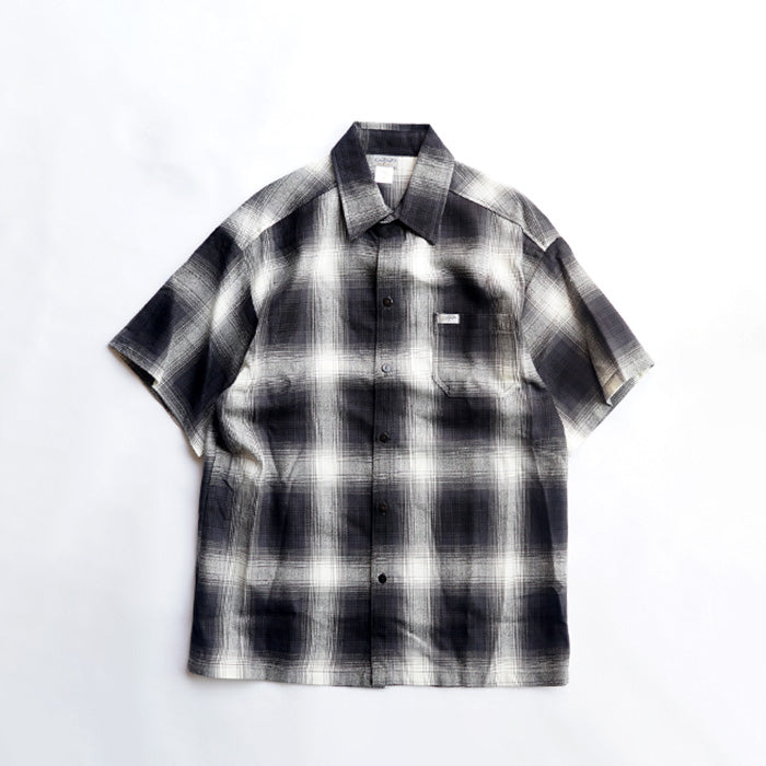 CalTop　OMBRE CHECK S/S SHIRTS