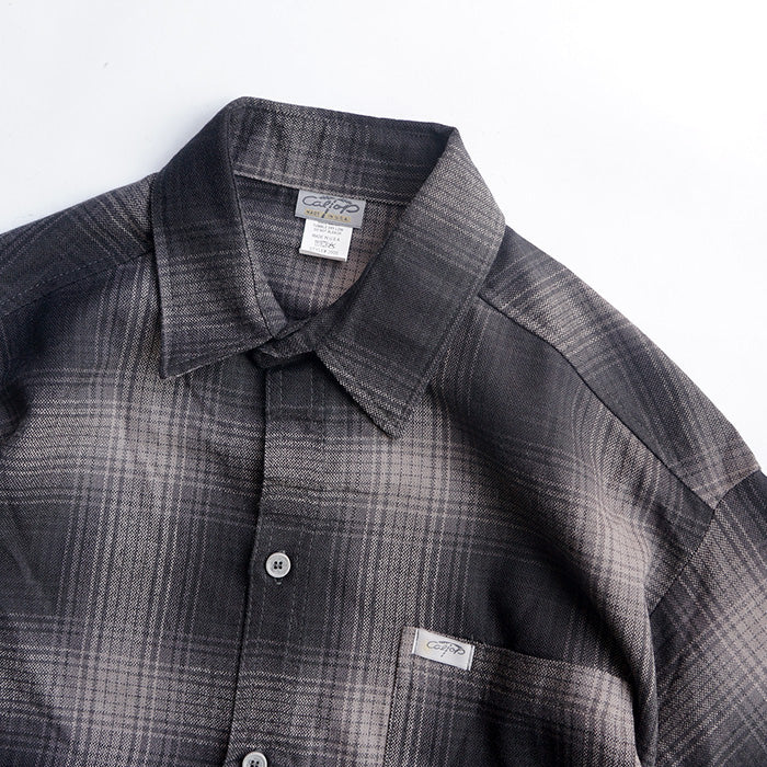 CalTop　OMBRE CHECK S/S SHIRTS