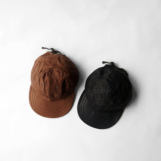 DECHO　LEATHER 6 PANEL CAP