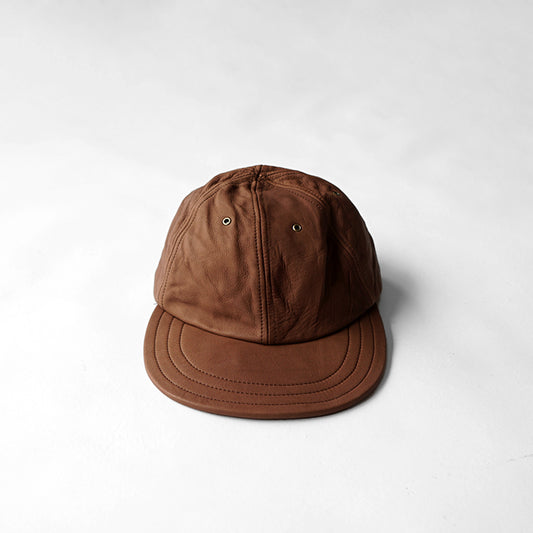 DECHO　LEATHER 6 PANEL CAP