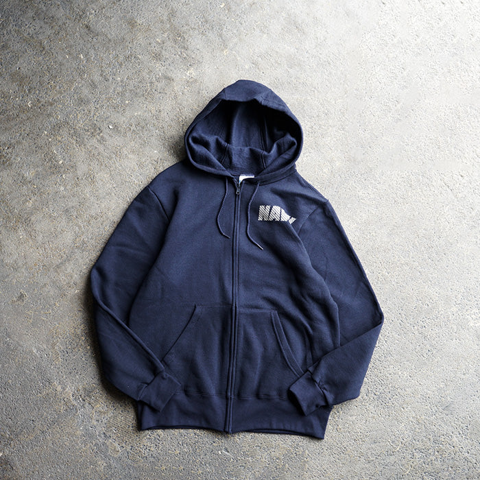 DEADSTOCK　SOFFE社製 U.S.NAVY PT F/ZIP HOODIE