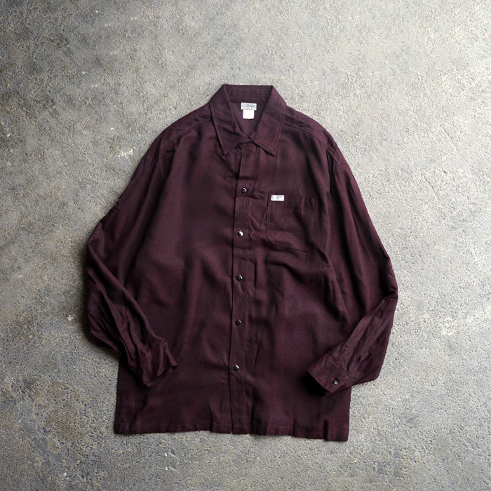 CalTop　SOLID L/S SHIRTS