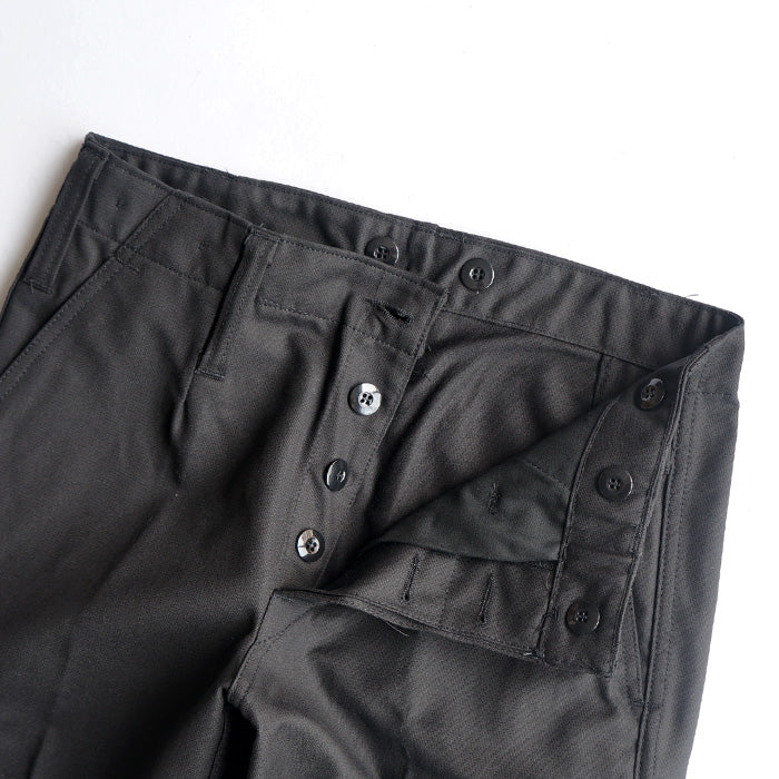 DEAD STOCK　GERMAN ARMY MOLESKIN CARGO PANTS -BLACK