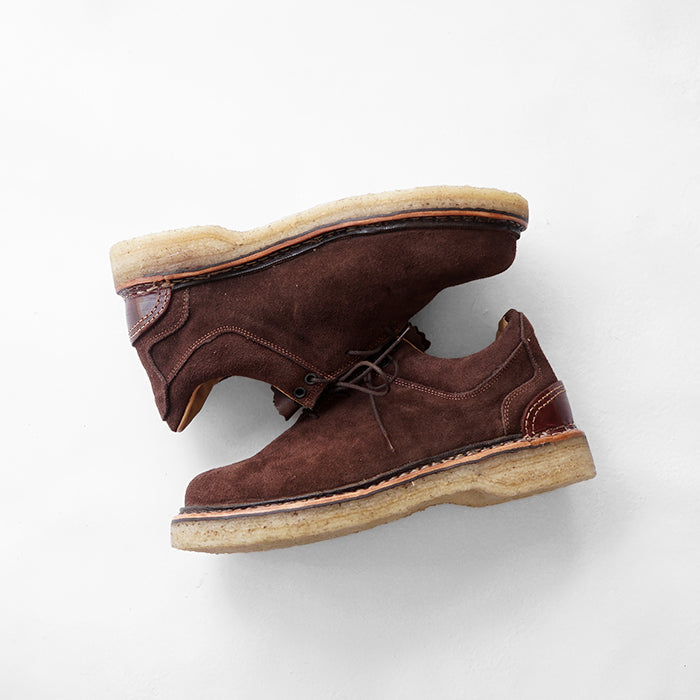 EL RESERO　MOUNTAIN BOOTS -BROWN SUEDE/CRAPE SOLE