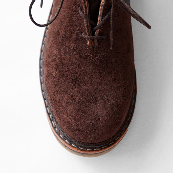 EL RESERO　MOUNTAIN BOOTS -BROWN SUEDE/CRAPE SOLE